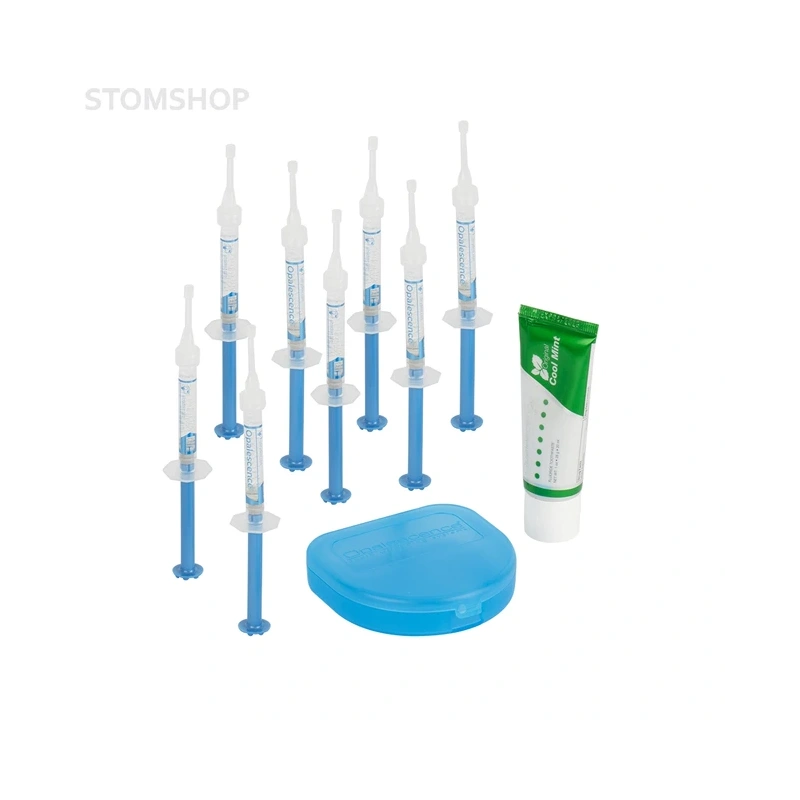 Opalescence PF 20% Regular Patient Kit - набор для домашнего отбеливания зубов, 8 шприцев | Ultradent (США)