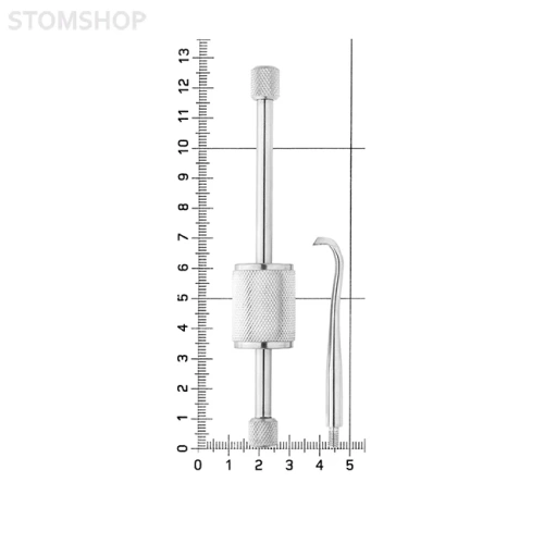Коронкосниматель ручной nach Morell, односторонний, в комплекте 3 насадки | HLW Dental Instruments (Германия)