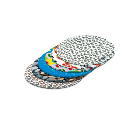 BIOPLAST Xtreme Deco – термоформовочные пластины, цветные, диаметр 125 мм, толщина 5 мм, 5 шт. | Scheu-Dental (Германия)