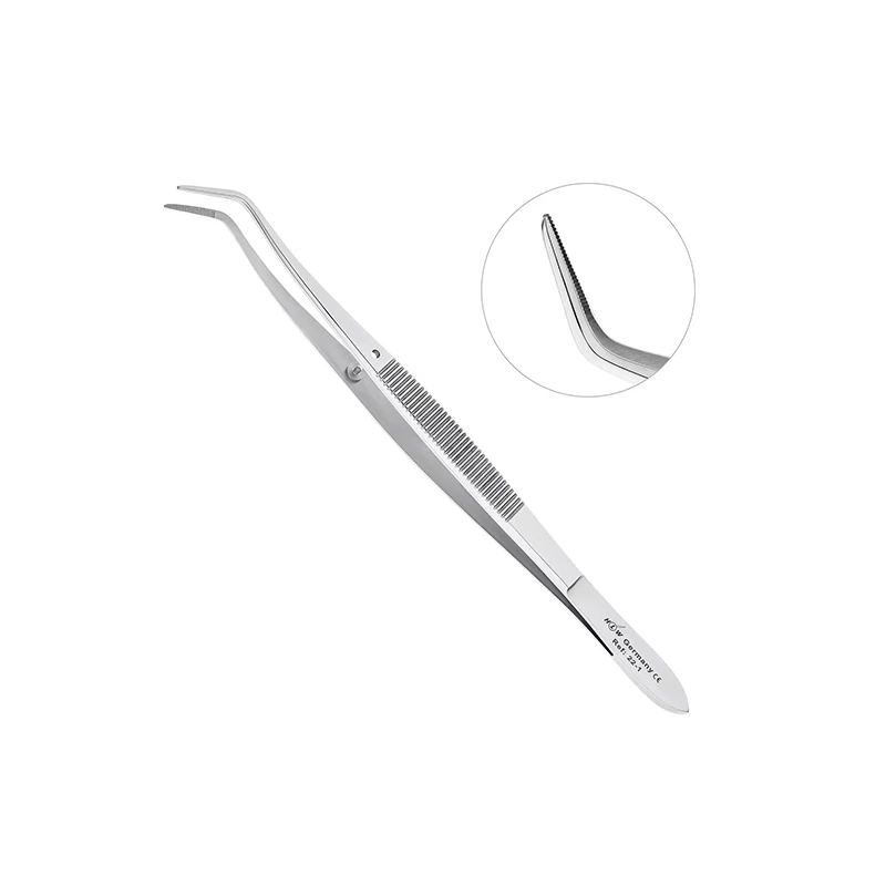 Пинцет стоматологический изогнутый Meriam | HLW Dental Instruments (Германия)