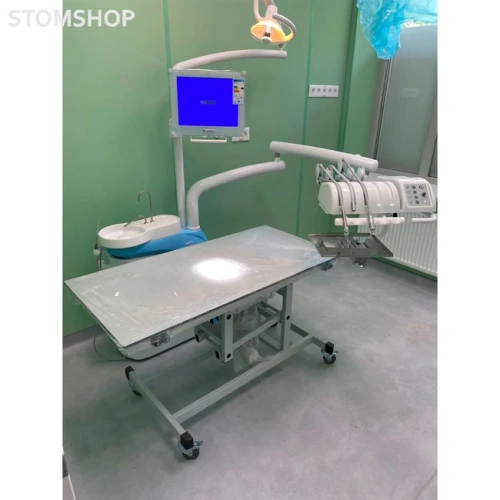 Chiromega 654 Solo - cтационарный автономный гидроблок с креплением к полу с нижней подачей инструментов | Chiromega (Словакия)