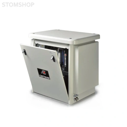 Cattani AC310 45-165 - безмасляный стоматологический компрессор для CAD/CAM, трехцилиндровый, в металлическом кожухе, c осушителем, с ресивером 45 л, 165 л/мин | Cattani (Италия)