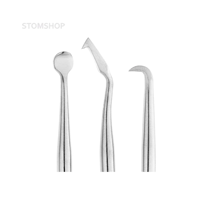 Коронкосниматель ручной nach Morell, двусторонний, в комплекте 3 насадки | HLW Dental Instruments (Германия)