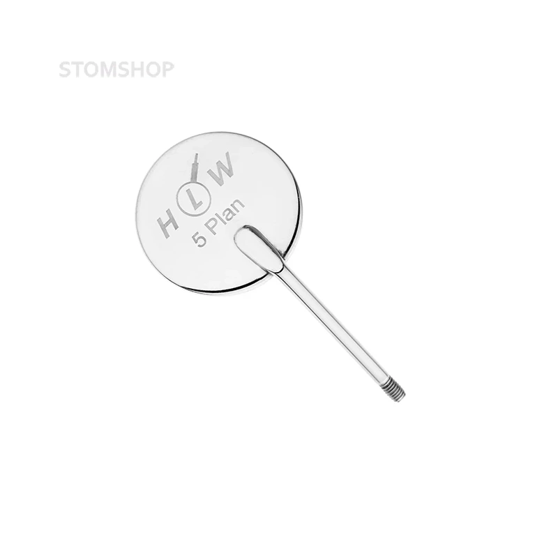 Зеркало стоматологическое №5, 24 мм (упак 12 шт) | HLW Dental Instruments (Германия)