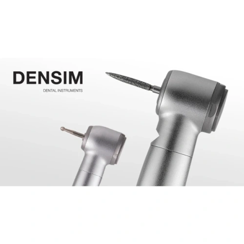 Densim Dublin U 1:1 LUX - угловой наконечник со съемной головкой, керамическими подшипниками, со светом | Densim (Словакия)