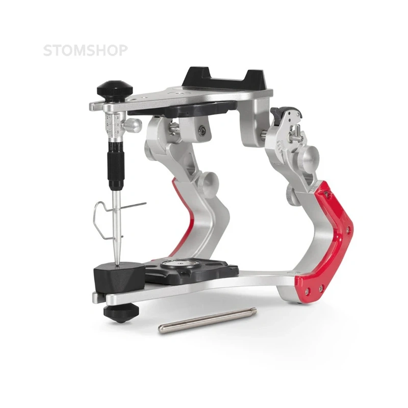 Arto XP 3s + Adesso Multisplit Junior - артикулятор с монтажными пластинами, среднеанатомический Non-Arcon, с функцией бокового смещения, 126 мм | Baumann Dental GmbH (Германия)