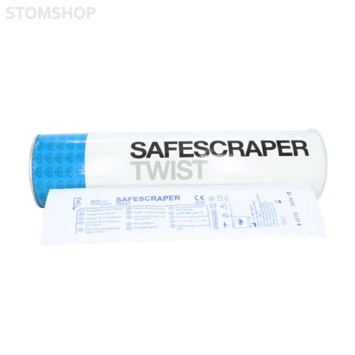 Safescraper TWIST - одноразовый костный скребок, изогнутый, 10 шт. | META (Италия)