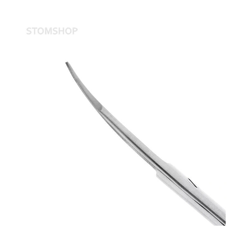 Ножницы хирургические изогнутые Goldmann-Fox TC,125 мм | HLW Dental Instruments (Германия)