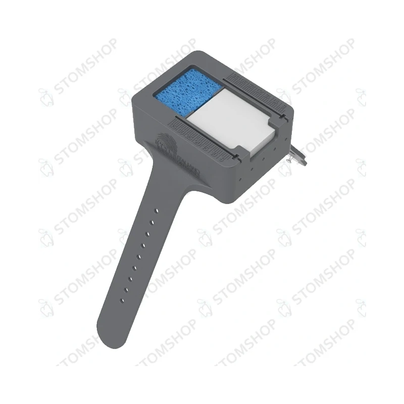 ERGO Starter kit + Foam refill - силиконовый браслет для организации и чистки эндодонтических инструментов с набором губок, 48 шт. | Style Italiano (Италия)