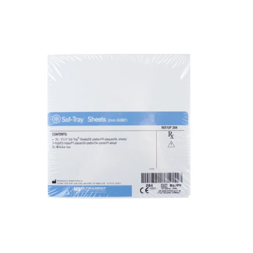 Sof-Tray sheet - пластины для вакуумформера, 1,5 мм (20 шт.) | Ultradent (США)