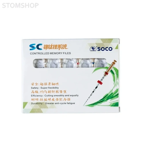 Soco Start Kit - cтартовый набор машинных эндодонтических файлов, 18 шт. | SOCO (Китай)