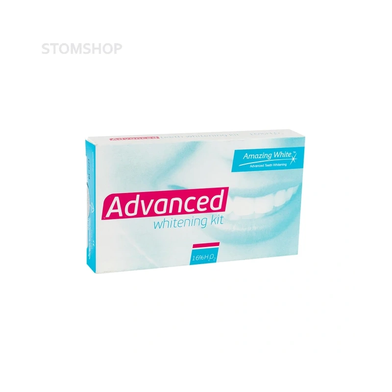 Amazing White Advanced 16% - набор для чувствительных зубов и экспресс-отбеливания | Amazing White (США)