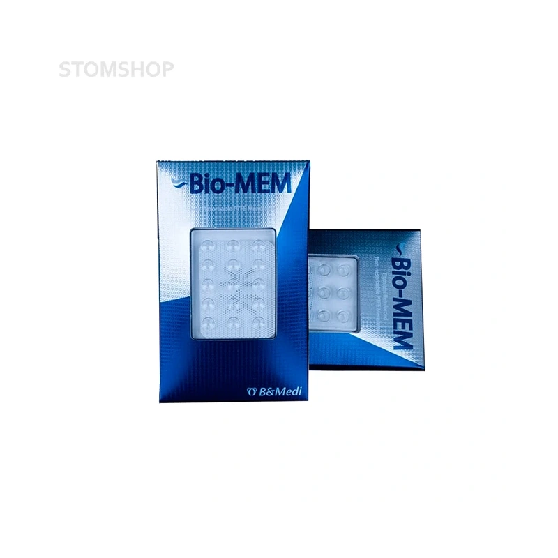 Bio-MEM 30х40 - нерезорбируемая мембрана из PTFE, усиленная титановым каркасом, 30х40 мм, сердечник 16х19 | B&Medi (Южная Корея)