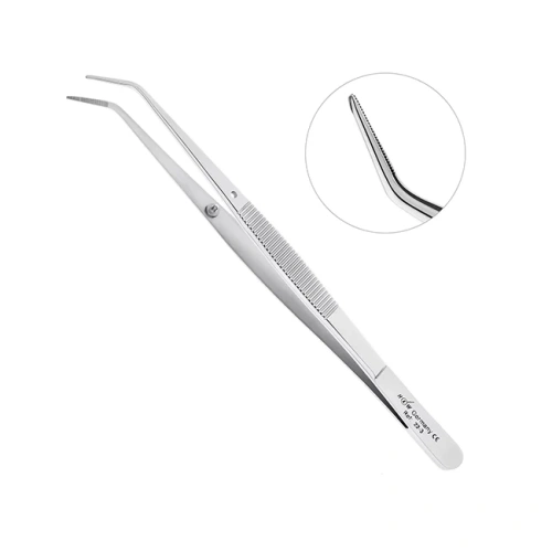 Пинцет стоматологический изогнутый College | HLW Dental Instruments (Германия)