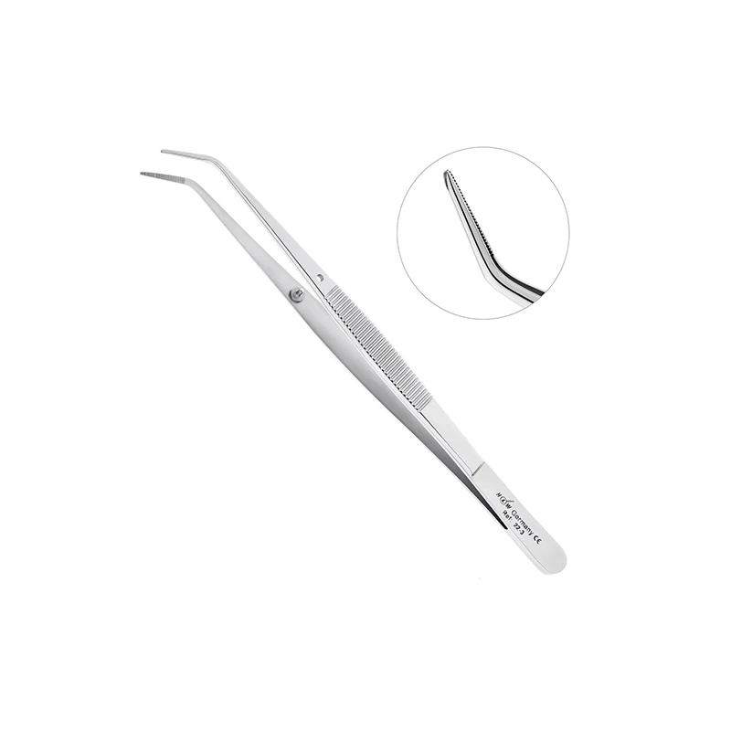 Пинцет стоматологический изогнутый College | HLW Dental Instruments (Германия)