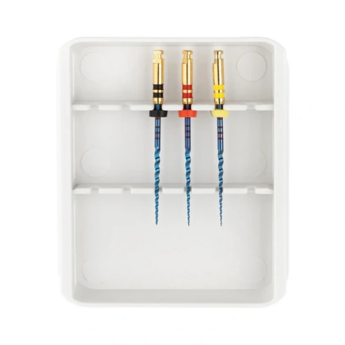 RCS Blue T Reciprocating - машинные файлы, размеры 20/06, 25/06, 40/06, длина 31 мм, 3 шт. | Ramo Medical (Китай)