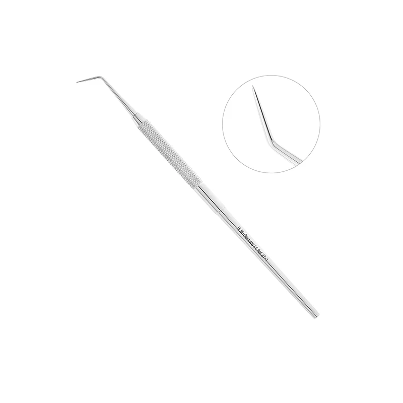 Зонд односторонний жесткий, форма 6 | HLW Dental Instruments (Германия)