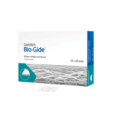 BIO-GIDE - резорбируемая двухслойная барьерная мембрана, 13x25 мм | Geistlich Pharma (Швейцария)