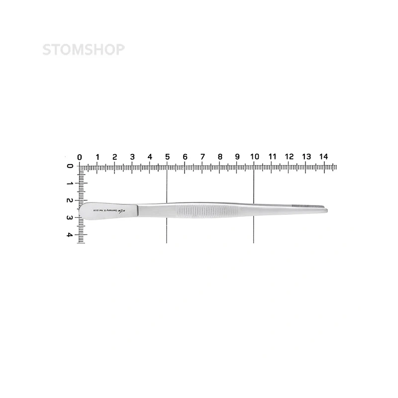 Пинцет анатомический, форма 22-20, 140 мм | HLW Dental Instruments (Германия)