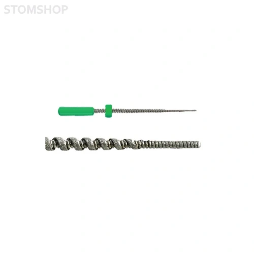 Gentlefile Green - инструмент для обработки корневого канала, длина 25 мм, 10 шт. | MedicNRG (Израиль)