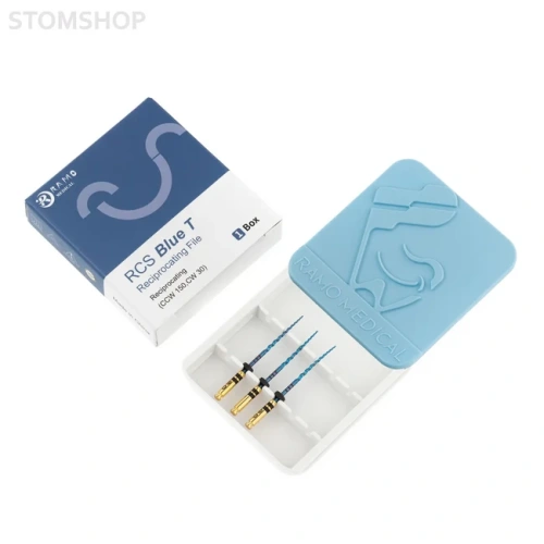 RCS Blue T Reciprocating - машинные файлы, размер 40/06, длина 25 мм, 3 шт. | Ramo Medical (Китай)