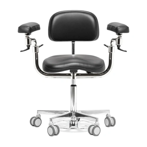 Mercury ELITE COMFORT - эргономичный стул для работы с микроскопом, с обратным газлифтом | Mercury (Россия)