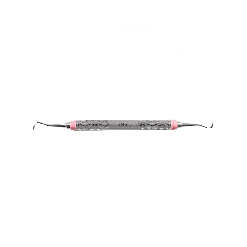 Скейлер пародонтологический Hygienist est двухсторонний, форма #H6/H7, ручка Kiriko | YDM (Япония)