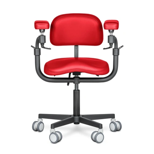 Mercury ELITE COMFORT BLACK - эргономичный стул для работы с микроскопом | Mercury (Россия)