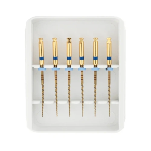 RCS Gold LT Rotary - машинные файлы, размер F3, длина 25 мм, 6 шт. | Ramo Medical (Китай)