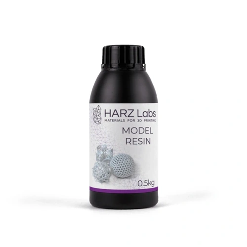HARZ Labs Model Resin - фотополимерная смола, белый цвет, 0.5 кг. | HARZ Labs (Россия)