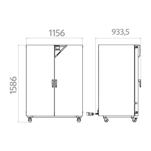 Binder ED 720 - стерилизатор горячим воздухом, 720 л | Binder GmbH (Германия)