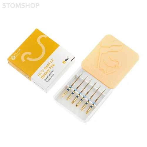 RCS Gold LT Rotary - машинные файлы, размер F3, длина 25 мм, 6 шт. | Ramo Medical (Китай)