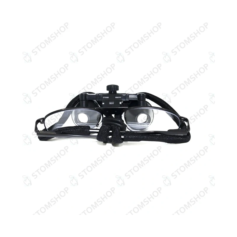 iZoom Flip-up Loupes Metal Frame - стоматологические бинокулярные лупы системы Flip-up на металлической оправе, увеличение 2.5х | DentLight (США)