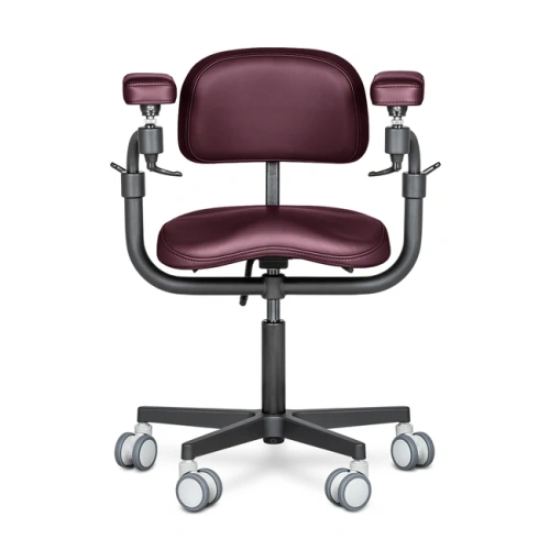 Mercury ELITE COMFORT BLACK - эргономичный стул для работы с микроскопом | Mercury (Россия)