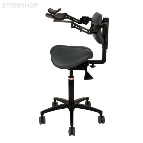 Salli Small MultiAdjuster Ergorest with Stretching Support - эргономичный стул-седло для работы с микроскопом | Salli (Финляндия)
