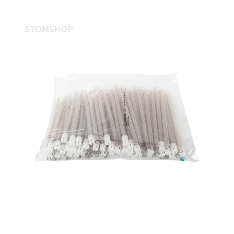 Слюноотсосы BLOSSOM без фталатов, прозрачные, 15 см, 100 шт. | Asa Dental (Италия)