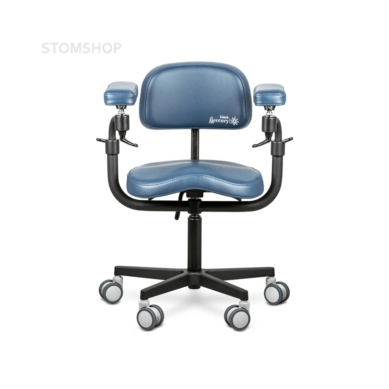 Mercury ELITE COMFORT BLACK - эргономичный стул для работы с микроскопом | Mercury (Россия)