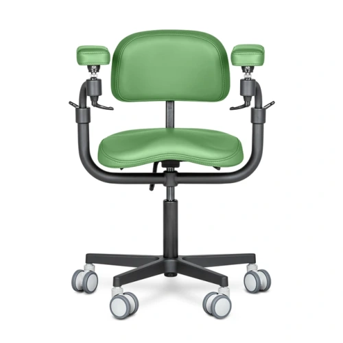 Mercury ELITE COMFORT BLACK - эргономичный стул для работы с микроскопом | Mercury (Россия)