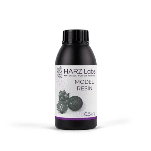 HARZ Labs Model Resin - фотополимерная смола, серый цвет, 0.5 кг | HARZ Labs (Россия)