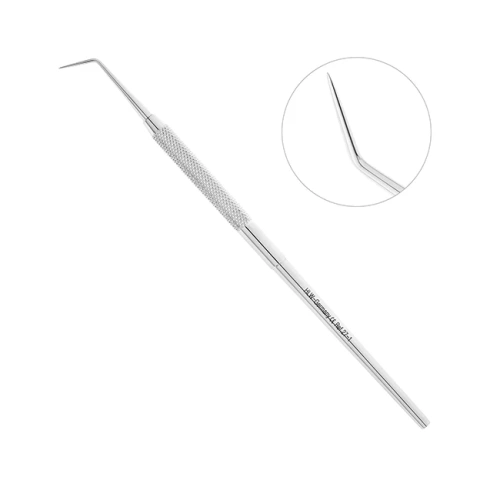 Зонд односторонний жесткий, форма 6 | HLW Dental Instruments (Германия)