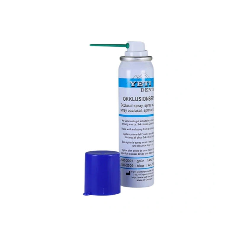 Yeti Dental Spray Blue - окклюзионный спрей для индикации контактных точек, цвет синий, 75 мл | Yeti (Германия)
