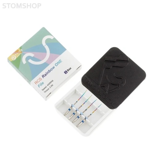RCS Rainbow ONE - машинные файлы, размер 30/04, длина 25 мм, 4 шт. | Ramo Medical (Китай)