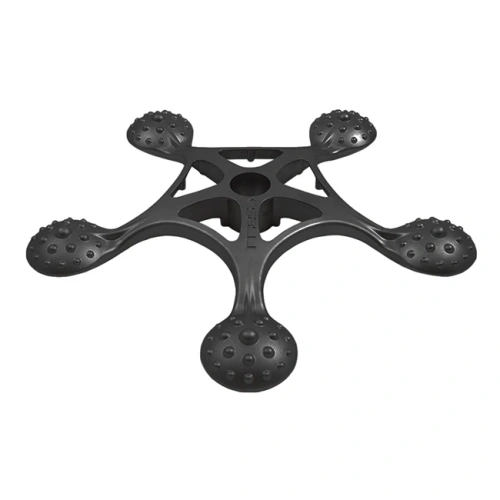 Black Salli Base - опора для стульев с массажёром для ног | Salli (Финляндия)