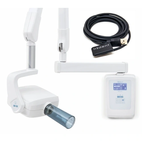 Trident Kit - комплект: высокочастотный настенный дентальный рентген RiX-70 DC c визиографом I-View | Trident (Италия)