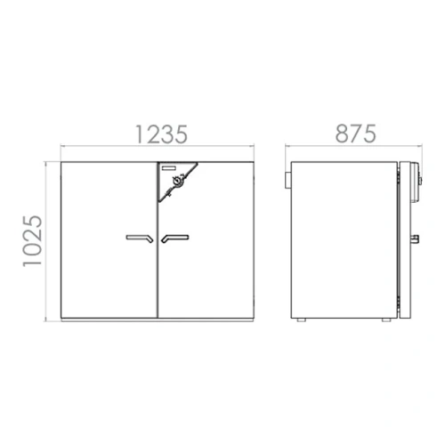Binder FED 400 - стерилизатор горячим воздухом, 400 л | Binder GmbH (Германия)