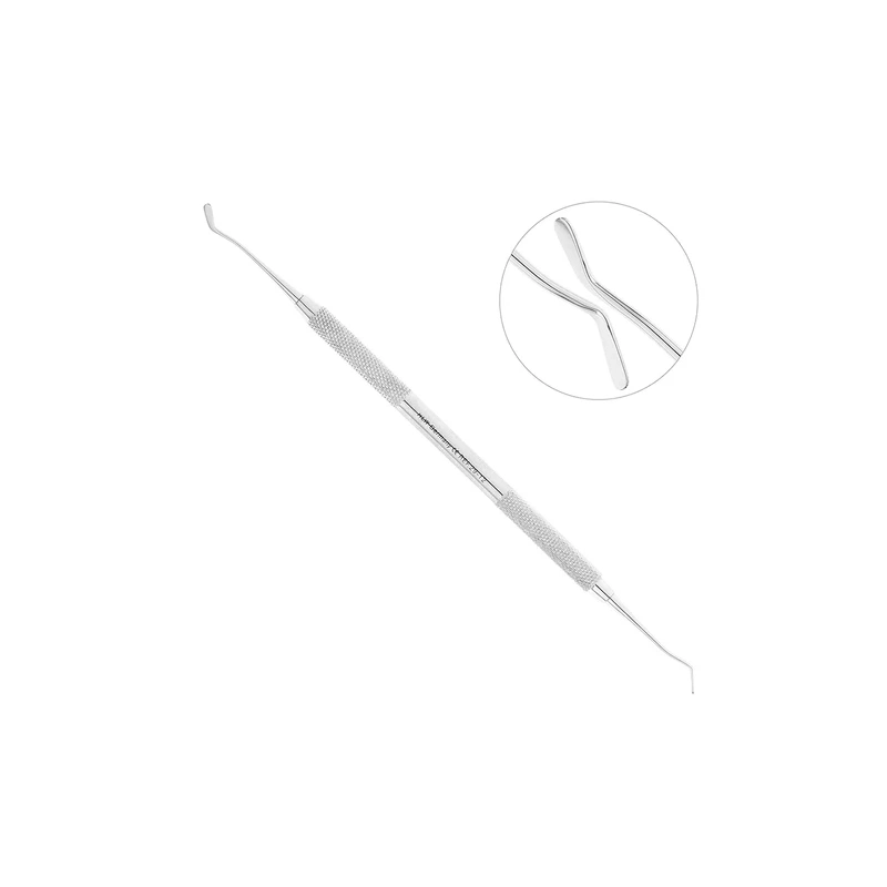 Гладилка обратная, жесткая, укороченная (29-12) | HLW Dental Instruments (Германия)