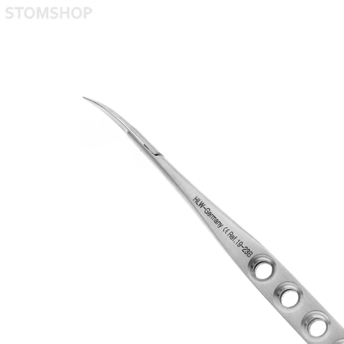 Ножницы-микро изогнутые Micro Schere TC, 170 мм | HLW Dental Instruments (Германия)