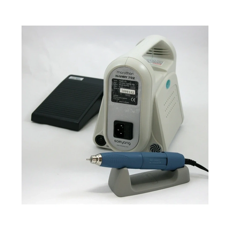 Marathon HANDY 702 Lite - зуботехнический микромотор повышенной мощности с наконечником SDE-SH40C, 40000 об/мин, 100 Вт, FS60N | Saeyang Microtech (Ю. Корея)