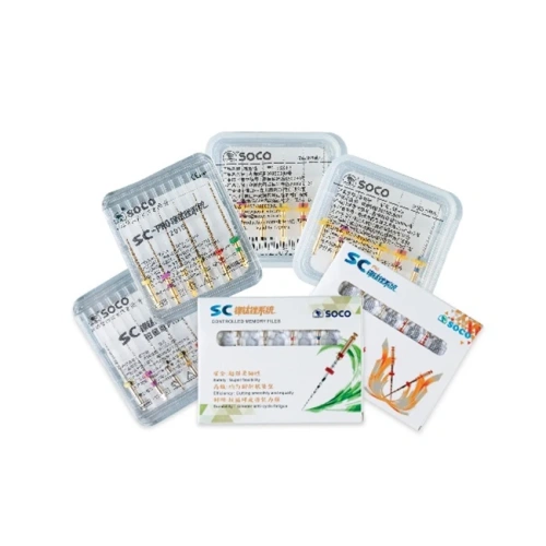 Soco Full Kit - полный набор машинных эндодонтических файлов Soco, 36 шт. | SOCO (Китай)