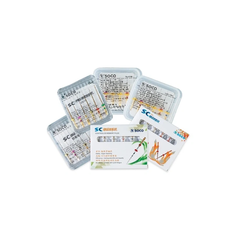 Soco Full Kit - полный набор машинных эндодонтических файлов Soco, 36 шт. | SOCO (Китай)